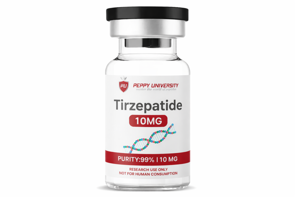 Tirzepatide 10mg research peptide